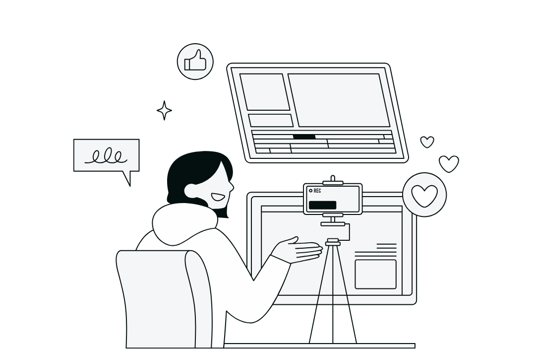 User testing session observing image capture behaviour