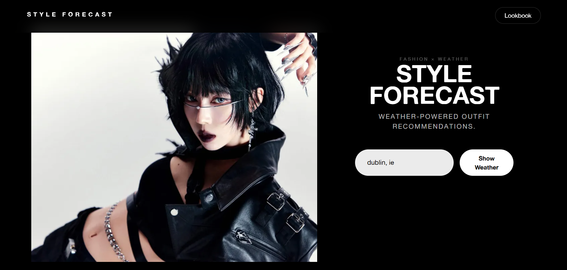Style Forecast Homepage