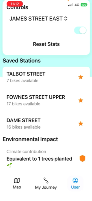 Favorites view filter state